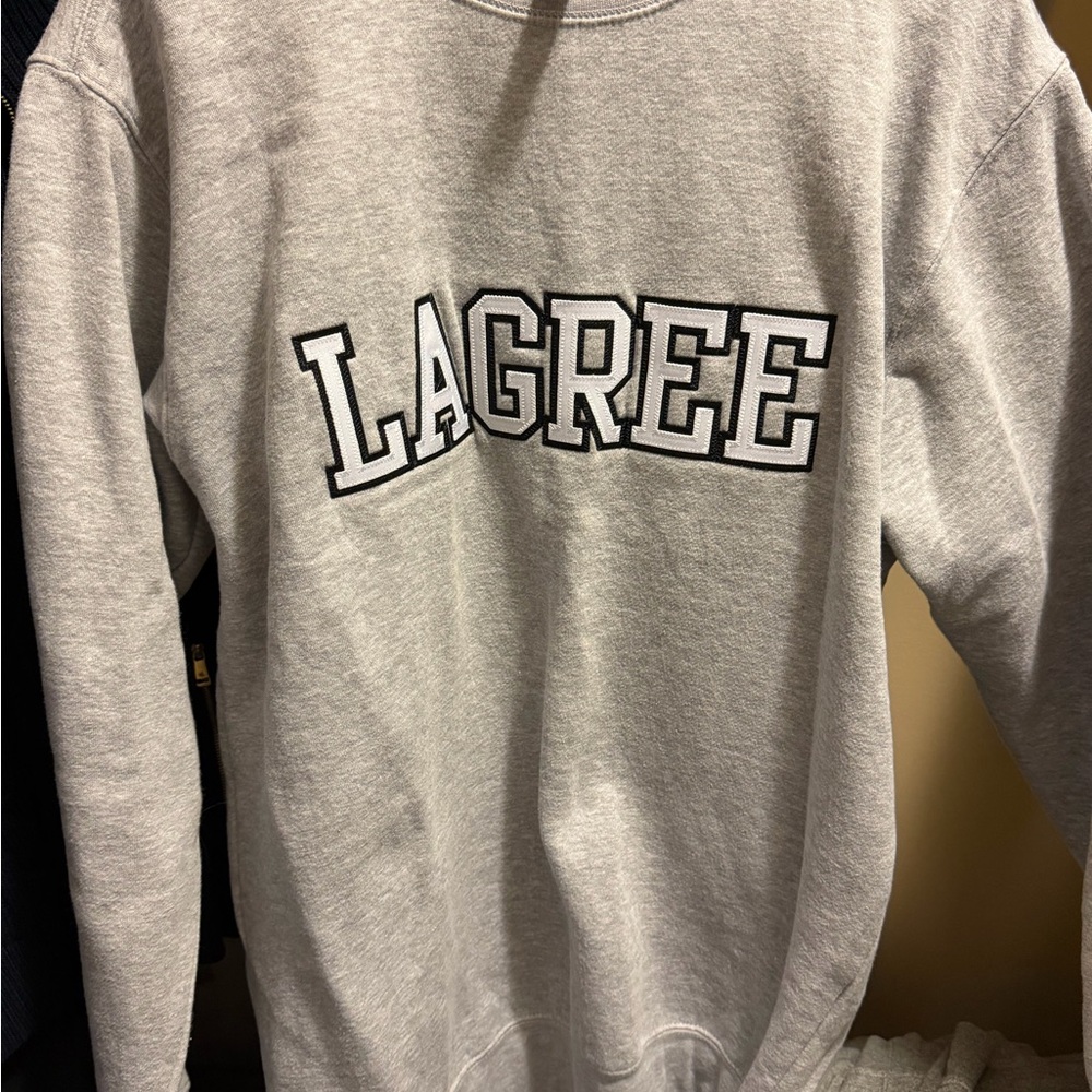 Bwear Light Gray Crewneck Sweater